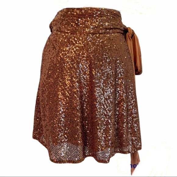 NWOT Free People Zuri Wrap Skirt, Sz Small - Picture 5 of 9